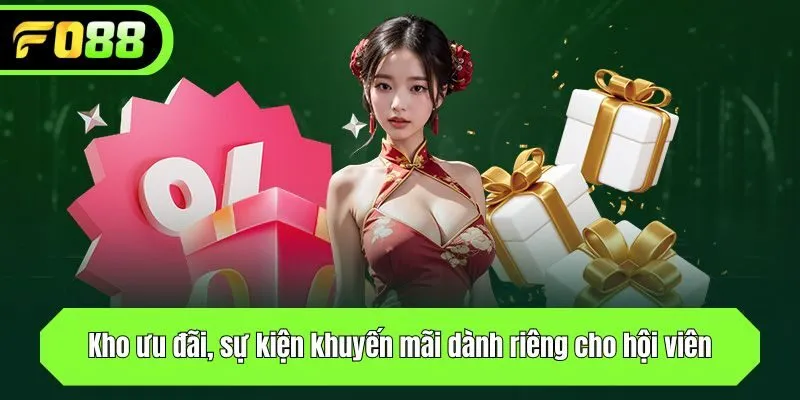 Kho ưu đãi, sự kiện khuyến mãi dành riêng cho hội viên